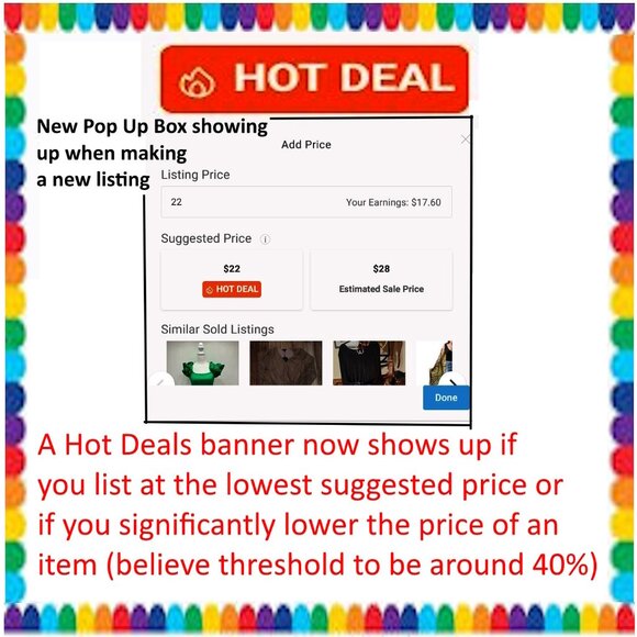 HOT DEALS Suggested Price Feature - Picture 1 of 2